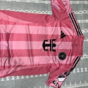 Adidas Pink Miami Soccer Jersey